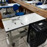 LOTE 000 - Máquinas costura (overlock Jack, plana, overlock antiga, plana Lumak, plana Lanmax, over vermelha) BENS EM  PRESIDENTE GETULIO - SC
