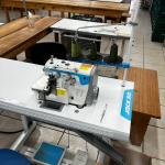 LOTE 000 - Máquinas costura (overlock Jack, plana, overlock antiga, plana Lumak, plana Lanmax, over vermelha) BENS EM  PRESIDENTE GETULIO - SC