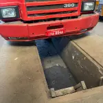 LOTE 005 - "CAMINHÃO SCANIA T113H 4X2, ANO 1997/1998, VERMELHO, PLACAS IHA8958