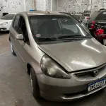 LOTE 000 - Honda/Fit LX, cor dourada, fabricação/modelo 2004/2004