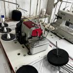 LOTE 000 - Máquinas costura (overlock Jack, plana, overlock antiga, plana Lumak, plana Lanmax, over vermelha) BENS EM  PRESIDENTE GETULIO - SC