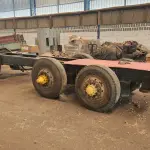 LOTE 002 - CHASSIS TRUCK C/ MOTOR SCANIA - P-270 6x2. Ano 2011. Placa ISJ7524