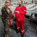 LOTE 006 - Antena Starlink que estava na Base dos Fuzileiros Navais Eldorado