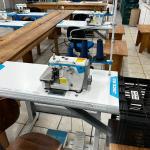 LOTE 000 - Máquinas costura (overlock Jack, plana, overlock antiga, plana Lumak, plana Lanmax, over vermelha) BENS EM  PRESIDENTE GETULIO - SC