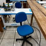 LOTE 000 - Máquinas costura (overlock Jack, plana, overlock antiga, plana Lumak, plana Lanmax, over vermelha) BENS EM  PRESIDENTE GETULIO - SC