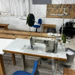 LOTE 000 - Máquinas costura (overlock Jack, plana, overlock antiga, plana Lumak, plana Lanmax, over vermelha) BENS EM  PRESIDENTE GETULIO - SC