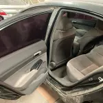 LOTE 000 - Honda Civic LXS FLEX, cor verde, fabricação/modelo 2007/2008 (SEM CHAVE)