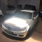 LOTE 003 - Mercedes Benz C-180 CGI 1.8 16V 156cv Aut., ano 2011, cor branca