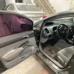 LOTE 000 - Honda Civic LXS FLEX, cor verde, fabricação/modelo 2007/2008 (SEM CHAVE)