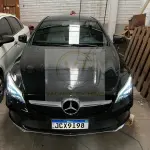 LOTE 000 - Mercedes-Benz CLA-200 1.6 TB 16V Flex Aut fabricação/modelo 2018/2018, cor preta
