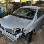 LOTE 001 - Toyota – ETIOS XS 1.3 Flex 16V 5p Mec., fabricação/modelo 2013/2013, cor: prata (sem chave)