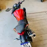 LOTE 007 - KAWASAKI/Z300, fabricação/modelo 2017/2018, placa QIT 9J46, cor laranja.