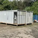 LOTE 002 - Um container de 6 metros para almoxarifado/escritório