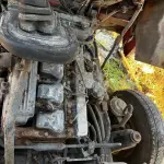 LOTE 003 - VOLKSWAGEN – 8-140 2p (diesel), fabricação/modelo 1995/1995, cor: vermelha (sem chave)