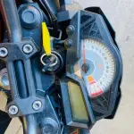 LOTE 007 - KAWASAKI/Z300, fabricação/modelo 2017/2018, placa QIT 9J46, cor laranja.