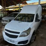 LOTE 002 - GM - Chevrolet – Montana LS 1.4 Econoflex 8V 2p, fabricação/modelo 2011/2012, cor: branca (sem chave)