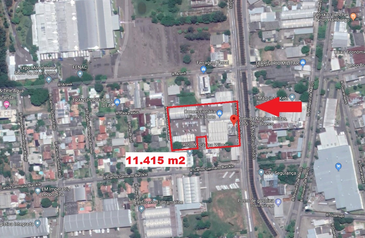 CONCESSIONÁRIA LOCADA NA AV NAÇÕES UNIDAS 11.400m2