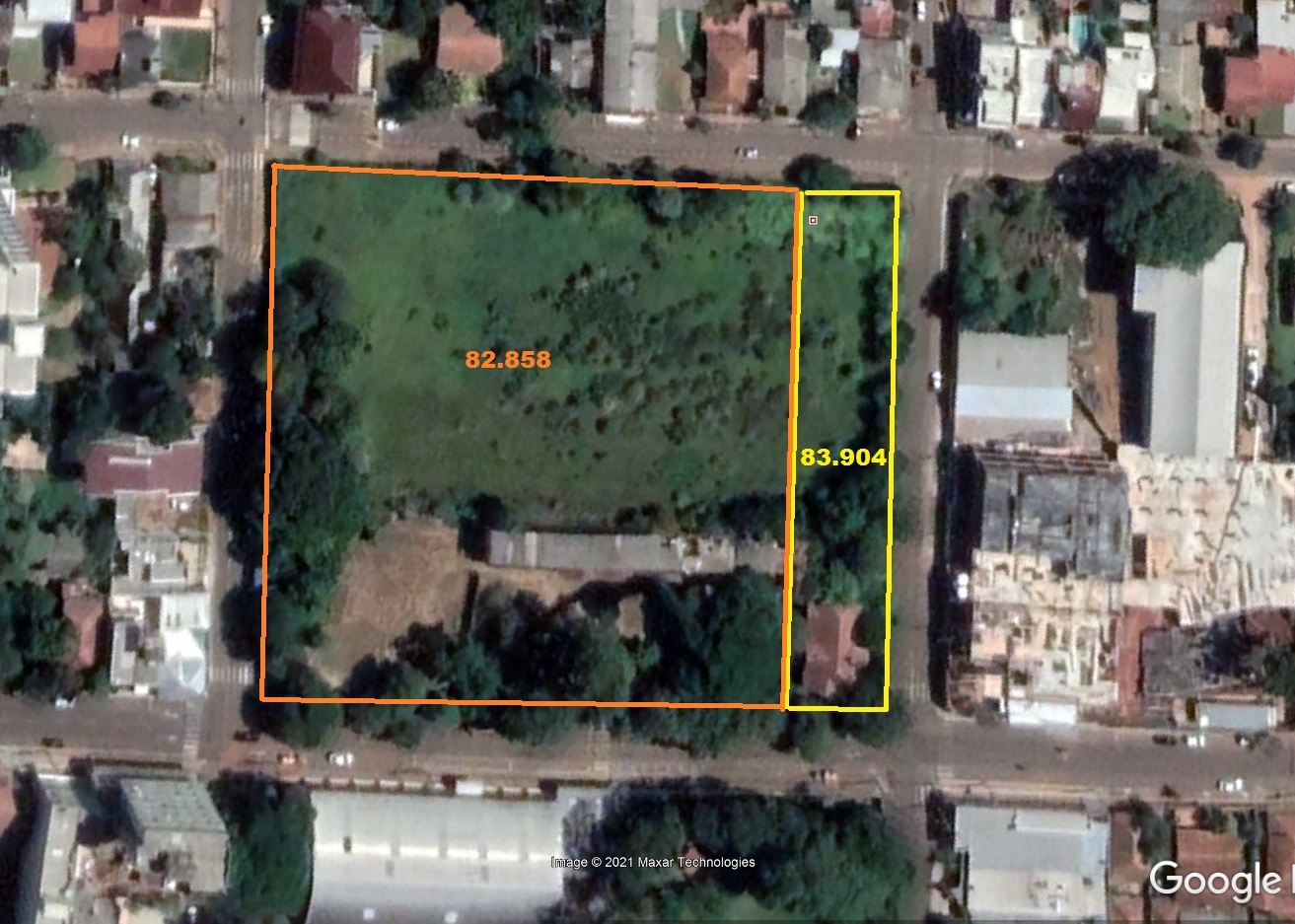 LEILÃO GRANDE IMÓVEL QUADRA INTEIRA  14.000M2 NO CENTRO DE PASSO FUNDO - STALKING HORSE