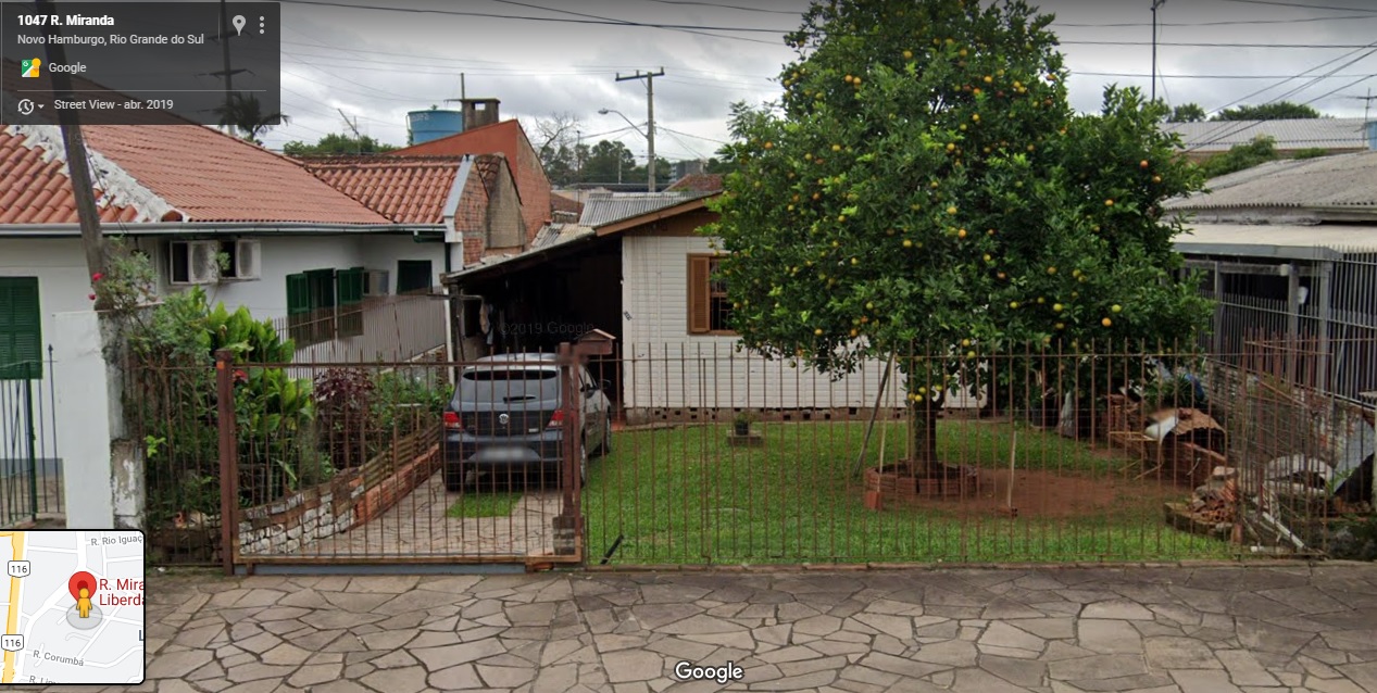 LEILÃO DE IMOVEL RESIDENCIAL NA RUA MIRANDA EM NH