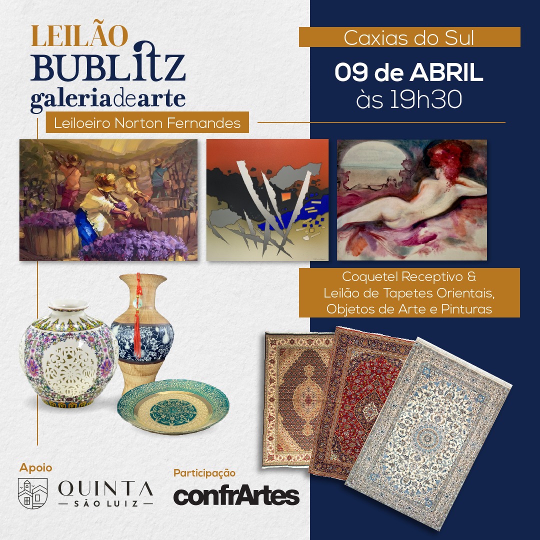 LEILÃO DE ARTE