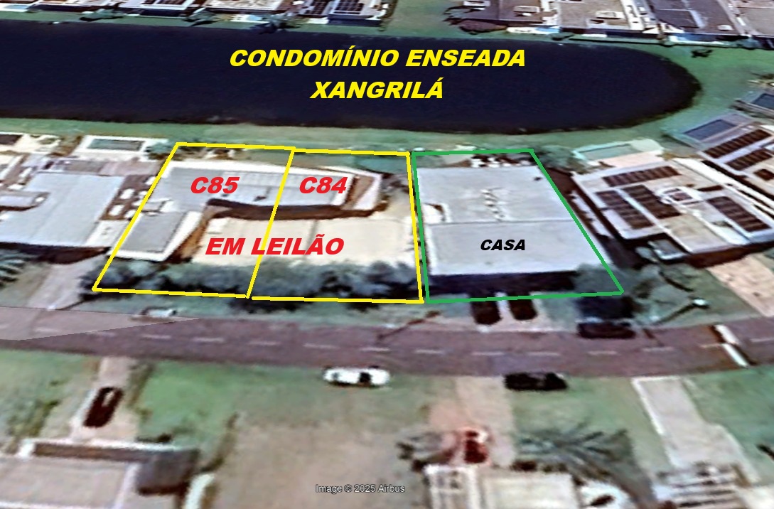 LEILÃO 2 TERRENOS COM CONSTRUÇÕES – COND. ENSEADA XANGRILA-RS