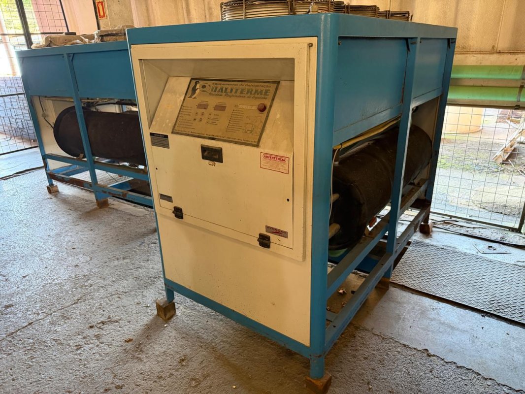 Foto de 01 UNIDADE DE REFRIGERAÇÃO INDUSTRIAL (CHILLER/ÁGUA GELADA) HALTERMA, COM P...